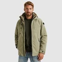 Pme Legend Pja2509109 Semi Long Jacket Snowpack Micro Ripstop Winterjassen 8011 Seneca Rock