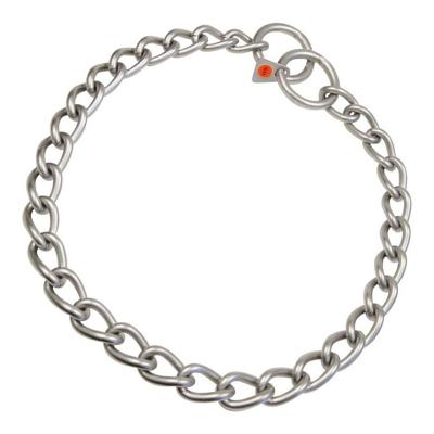 Hondenhalsband Hs Sprenger Zilverkleurig 4 mm Schakels Gedraaid 60 cm