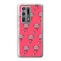 Flamingo: Huawei P40 Pro Plus Transparant Hoesje