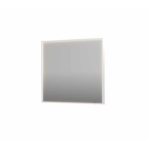 Spiegel INK SP19 90x4x80 cm incl. direct LED-Verlichting Rondom en Spiegelverwarming Mat Wit