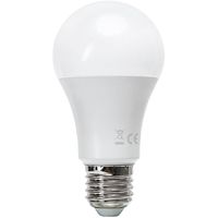 LED Lamp - Smart LED - Aigi Exona - Bulb A60 - 9W - E27 Fitting - Slimme LED - Wifi LED - RGB + Aanpasbare Kleur - Mat Wit - Glas