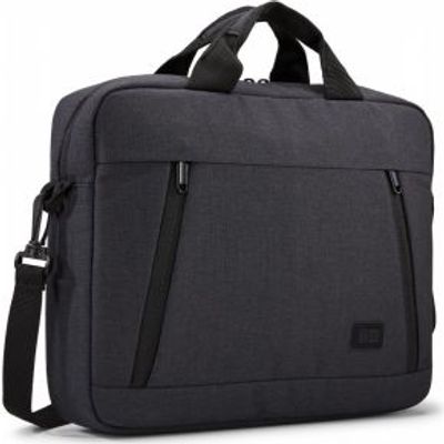 Case Logic Huxton HUXA-213 Black notebooktas 33,8 cm (13.3 ) Aktetas Zwart