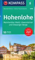 Wandelgids 5390 Kompass Wanderführer Hohenlohe | Kompass