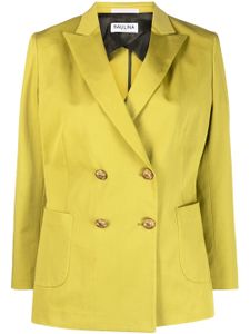 SAULINA blazer à boutonnière croisée - Vert