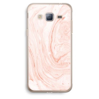 Peach bath: Samsung Galaxy J3 (2016) Transparant Hoesje