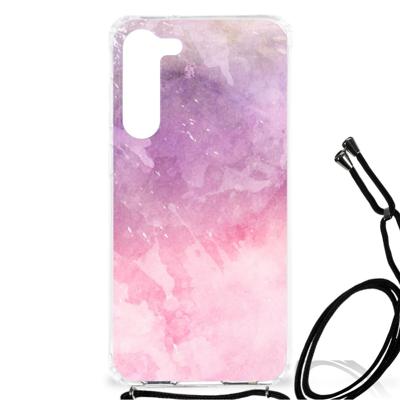 Back Cover Samsung Galaxy S23 Plus Pink Purple Paint Back Cover Samsung Galaxy S23 Plus Pink Purple Paint
