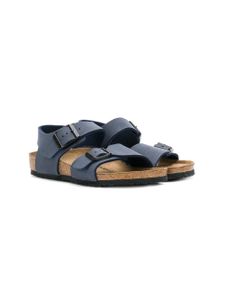 Birkenstock Kids sandales à boucles - Bleu