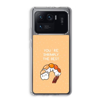 You're Shrimply The Best: Xiaomi Mi 11 Ultra Transparant Hoesje