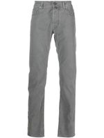 Jacob Cohën pantalon droit à taille mi-haute - Gris