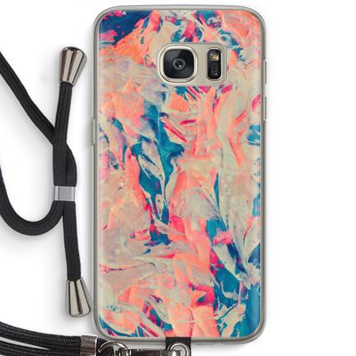 Alone: Samsung Galaxy S7 Transparant Hoesje met koord
