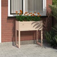 Plantenbak 78x40x81 cm massief grenenhout