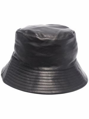 Yves Salomon bob en cuir - Noir