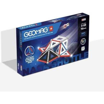 Magnetische bouwset - GEOMAG - Klassieke panelen - NASA Shuttle - 70 stuks - Magnetisch - Vanaf 3 jaar