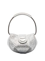 Coperni mini sac Ring orné de cristaux - Argent