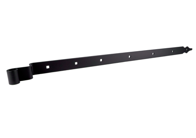 GB bochtheng 850x45x6 pendia Ø16 vierkant Rustica epoxy zwart etiket | 1 stuk - 17343860