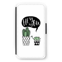 Hey you cactus: iPhone 12 mini Flip Hoesje