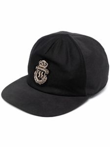 Billionaire casquette à logo brodé - Noir