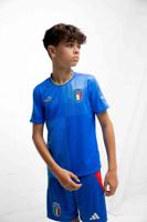 Italië Shirt Thuis Junior 2022-2023 - Maat 128 - Kleur: Blauw | Soccerfanshop - thumbnail
