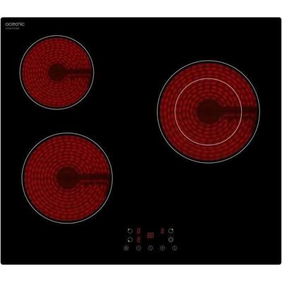 OCEANIC 3-zone keramische kookplaat - 5200W - breedte 60 cm