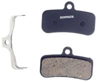 Sixpack racing shimano saint m810/820/zee m640 semi metallic disc brake pads