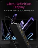 ICY BOX IB-DK2116-C 11-in-1 Mobile DockingStation with Triple Video Output - thumbnail