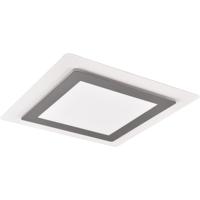 LED Plafondlamp 46W - Dimbaar & Kleur Aanpasbaar - Vierkant Mat Nikkel
