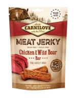 CARNILOVE MEAT JERKY Chicken with Wild Boar - hondensnack - 100 g