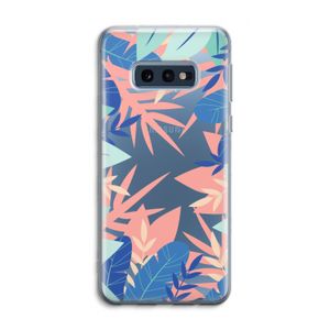 Tropisch: Samsung Galaxy S10e Transparant Hoesje