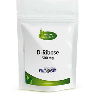 D-Ribose | 100 capsules | 500 mg | Vitaminesperpost.nl