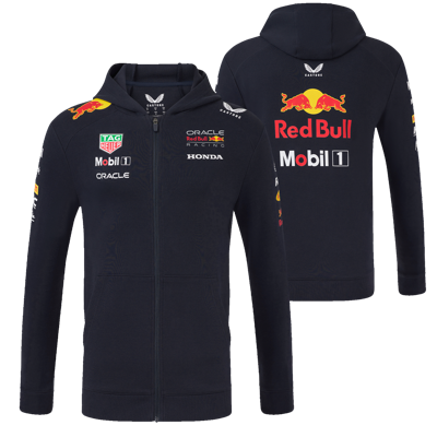 Red Bull Racing Vesten - XXXXL - Unisex - Team Full Zip Hoodie 2025 - Max Verstappen