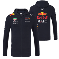 Red Bull Racing Vesten - L - Unisex - Team Full Zip Hoodie 2025 - Max Verstappen