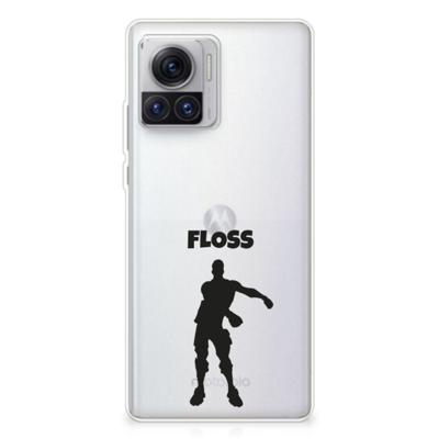 Motorola Moto X30 Pro Telefoonhoesje met Naam Floss Motorola Moto X30 Pro Telefoonhoesje met Naam Floss