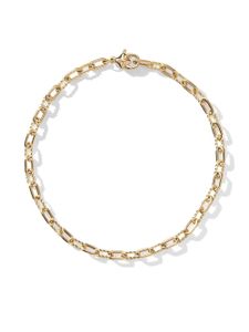 David Yurman bracelet chaîne DY Madison en or 18ct