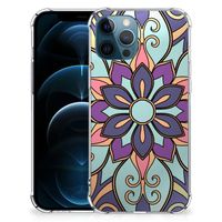 iPhone 12 | 12 Pro Case Purple Flower - thumbnail