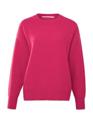 YAYA YAYA Sweater with pointelle detail