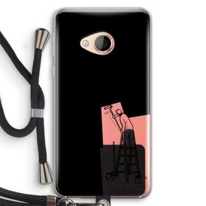 Musketon Painter: HTC U Play Transparant Hoesje met koord