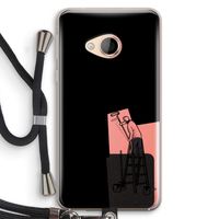 Musketon Painter: HTC U Play Transparant Hoesje met koord
