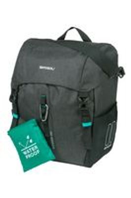 Basil discovery 365d enkele fietstas l - sportieve, lichtgewicht enkele fietstas - 20l - zwart melee