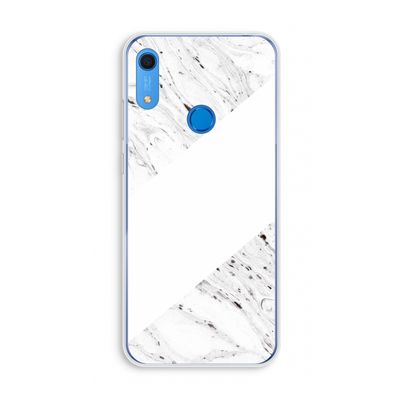 Biggest stripe: Huawei Y6s Transparant Hoesje