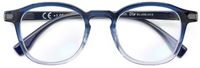LookOfar leesbril LB 0199D BlueBlock unisex blauw sterkte +1,00 LookOfar leesbril LB 0199D BlueBlock unisex blauw sterkte +1,00