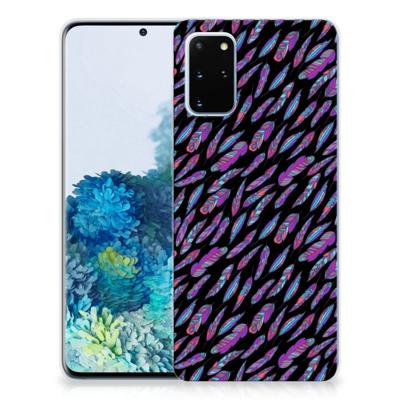Samsung Galaxy S20 Plus | TPU bumper | Feathers Color Samsung Galaxy S20 Plus | TPU bumper | Feathers Color