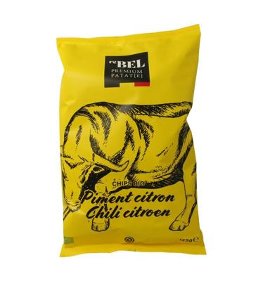 Aardappelchips chili lemon bio