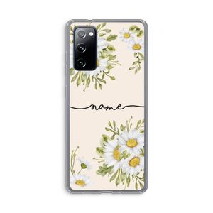 Daisies: Samsung Galaxy S20 FE / S20 FE 5G Transparant Hoesje