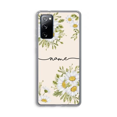Daisies: Samsung Galaxy S20 FE / S20 FE 5G Transparant Hoesje