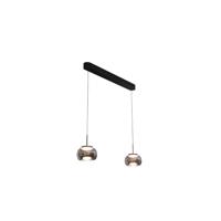 Lyora Eettafel hanglampBounto met smoke glas - 107073
