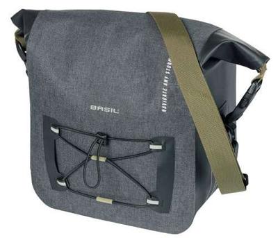Stuurtas Basil Navigator Storm KF 10-11 liter 27 x 24 x 15 cm - zwart