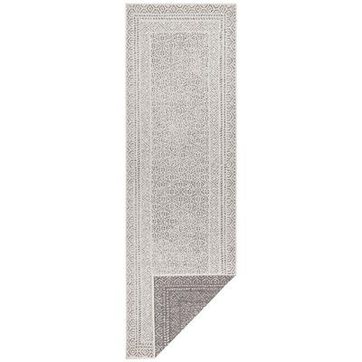 Buitenkleed Victoria Zilver 80x250 Cm Laagpolig Home Collectie - Dekbed-Discounter.nl