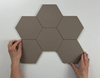 Hexagon Timeless Taupe mat 15x17 vloertegel / wandtegel Hexagon Timeless Taupe mat 15x17 vloertegel / wandtegel