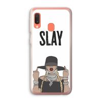 Slay All Day: Samsung Galaxy A20e Transparant Hoesje