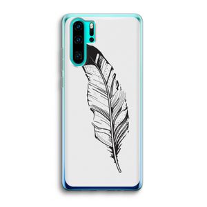 Pluim: Huawei P30 Pro Transparant Hoesje
